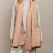 Pink Petite Fleur Scarf