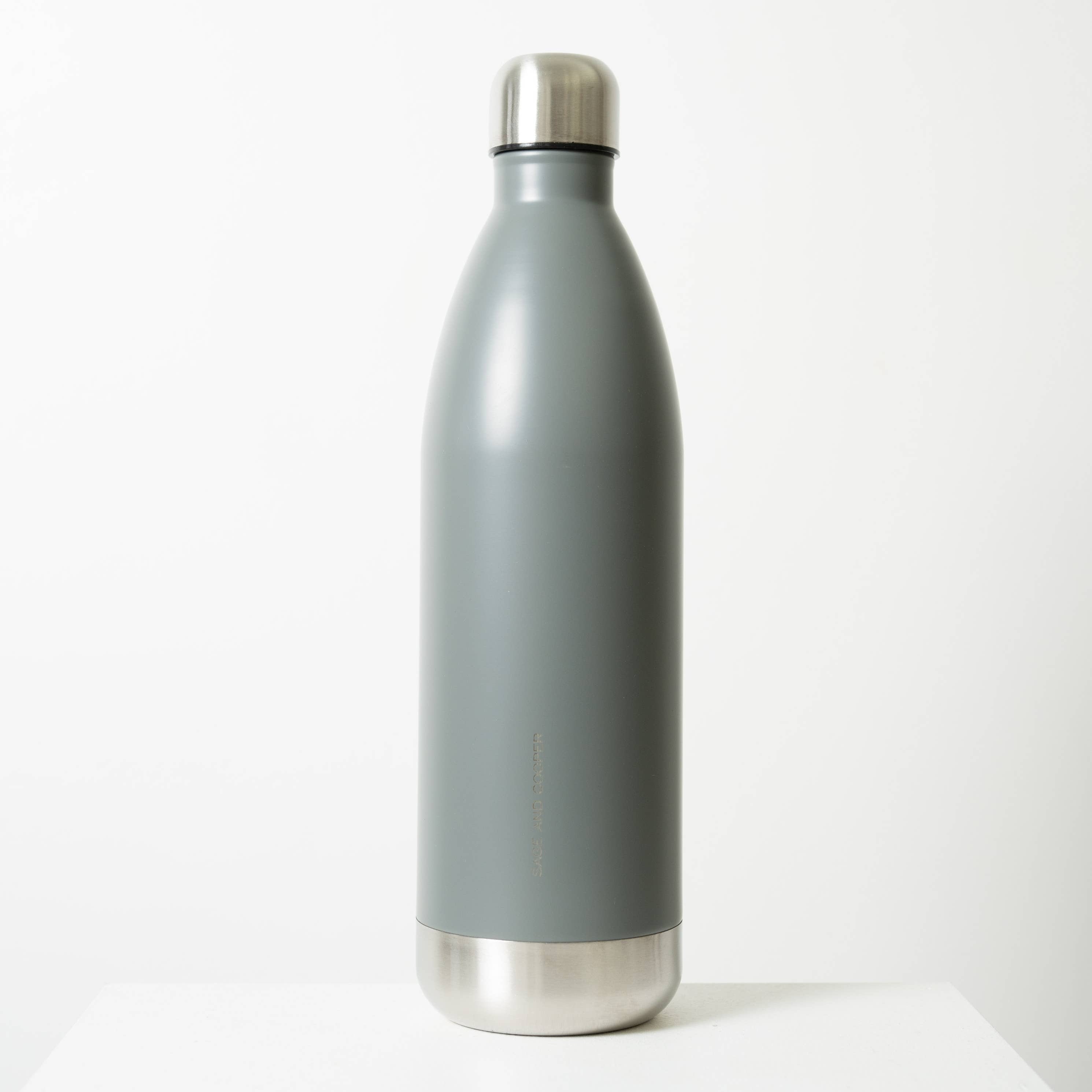 Classic Bottle 1L Charcoal Grey