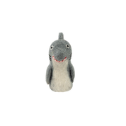 Felted Finger Puppet Shark