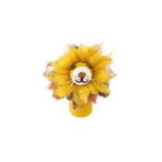 Handmade Felted Finger Puppet Lion