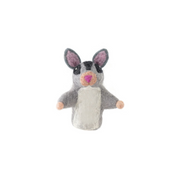 Handmade Felted Finger Puppet Sugar Glider