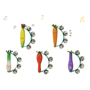 Wooden Veggie Handbell Leek