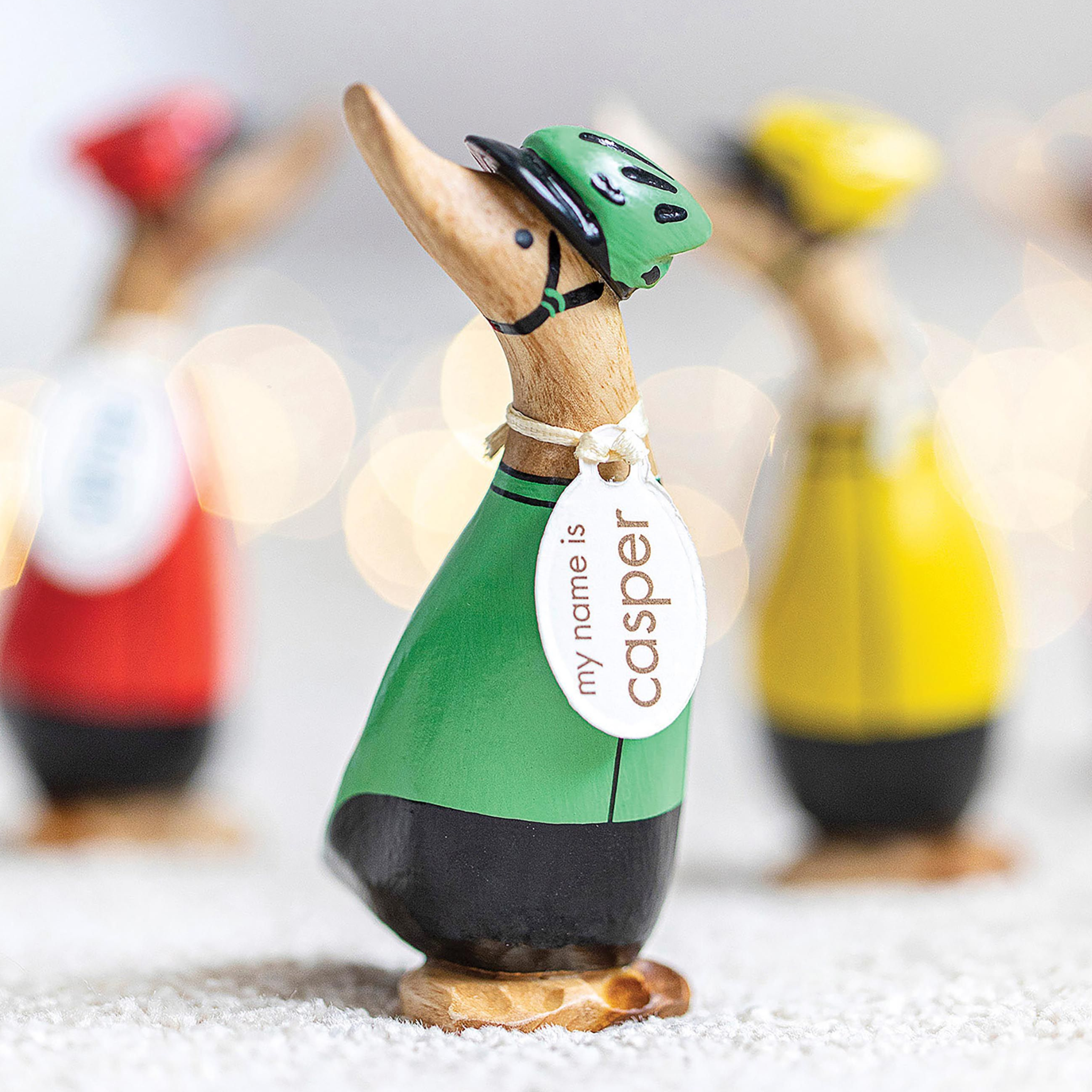 Cyclist Dinky Ducks Green