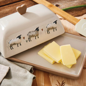 Butter Dish Highland Sheep