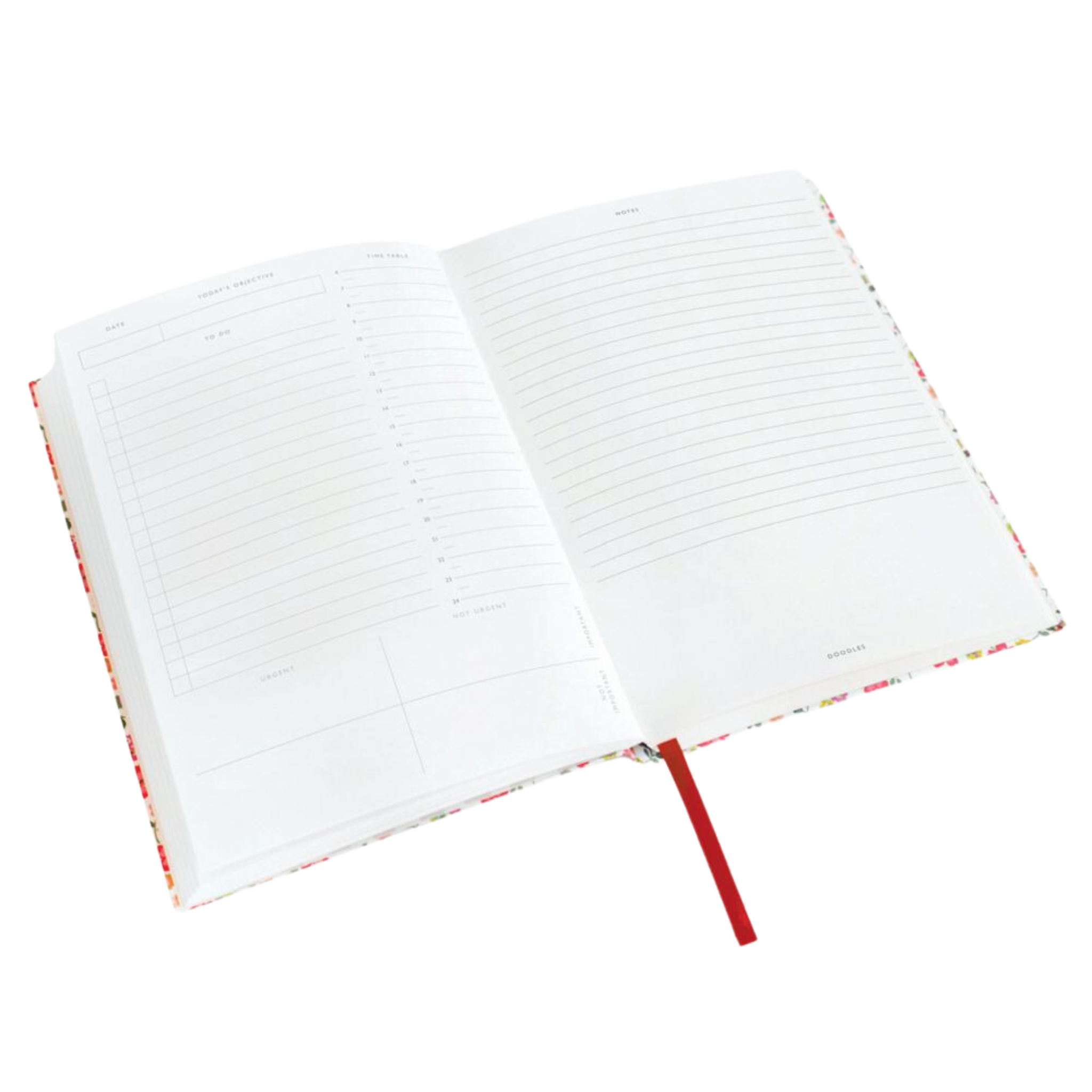 A5 Soft Cloth Cover Daily Planner Dogs