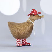 Spotty Hat & Boots Ducky Red