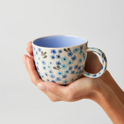 Ditsy Periwinkle Mug