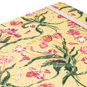 A5 Hard Cloth Cover Notebook Floral Fancy