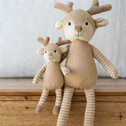 Remy The Reindeer Rattle Natural