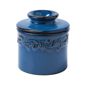 The Original Butter Bell® Crock Antique Denim Blue