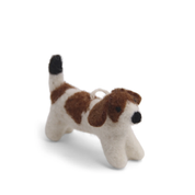 Jack Russel Dog Felt Hanging Decoration