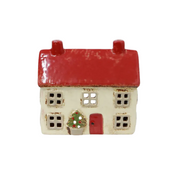 Alsace Tea Light Cottage Christmas Stone