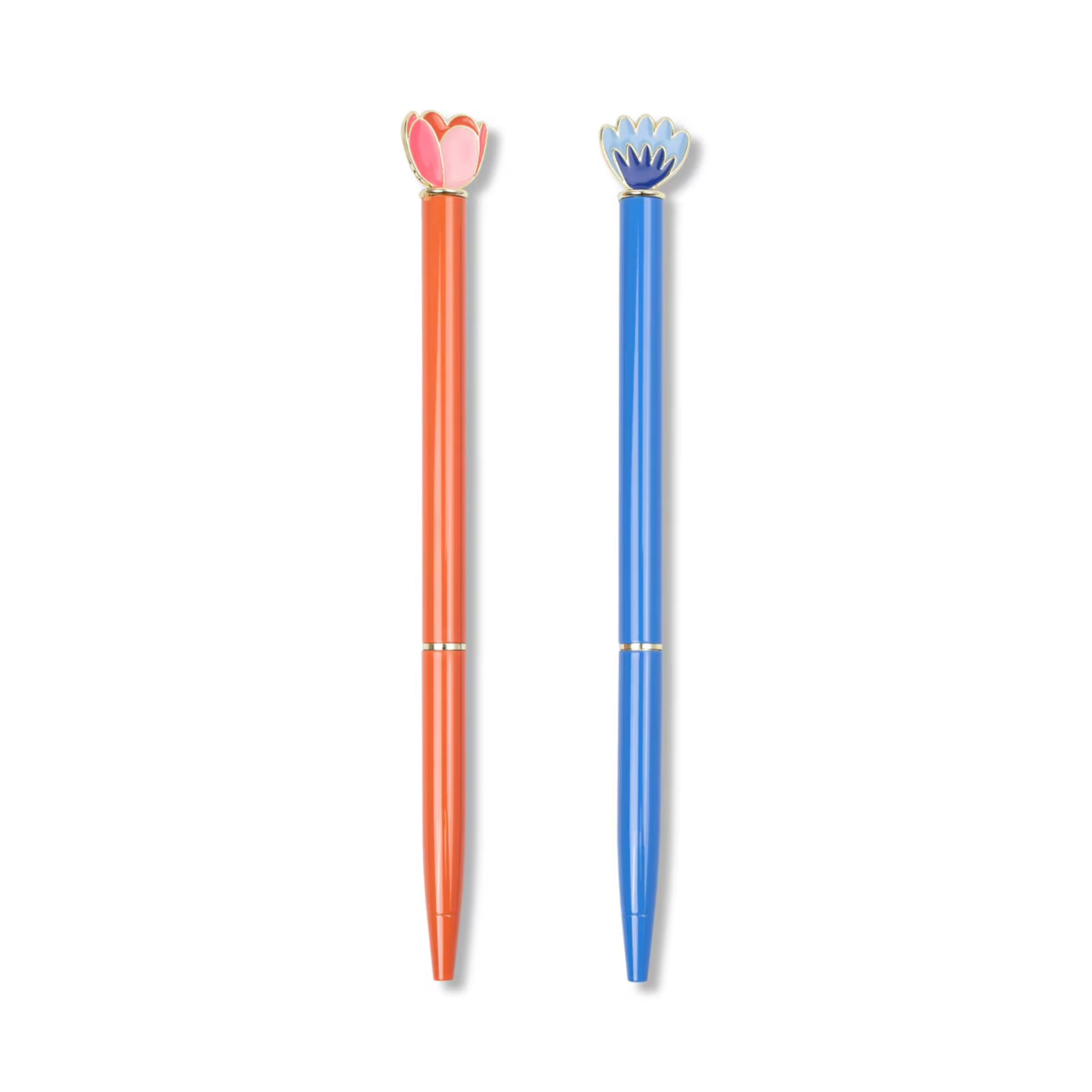 Metal Ballpoint Icon Pen Set Floral