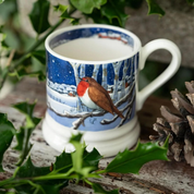 Midnight Robin 1/2 Pint Mug