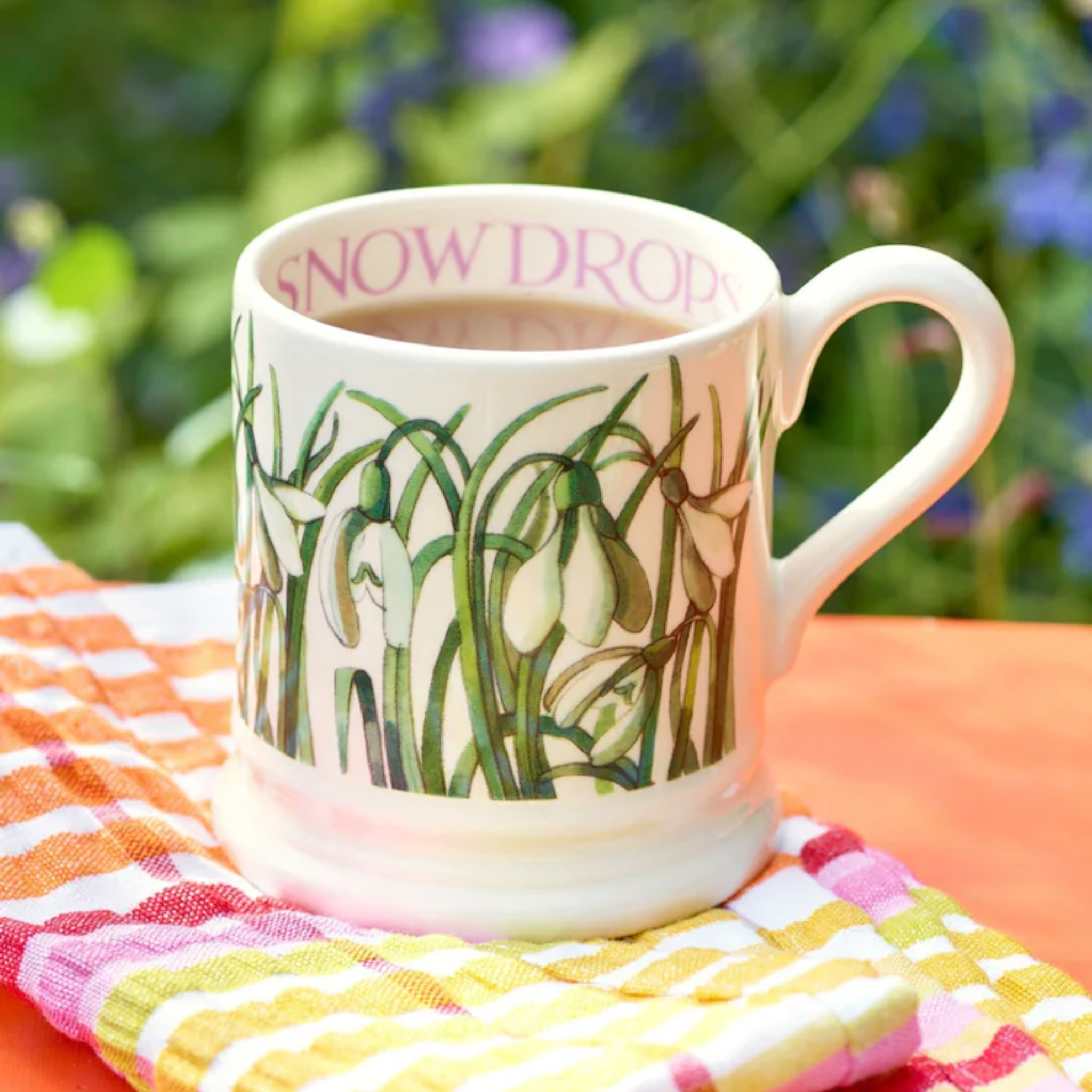 Flowers Snowdrop 1/2 Pint Mug