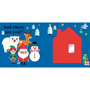 Where's Santa Claus? Felt Flaps Board Book