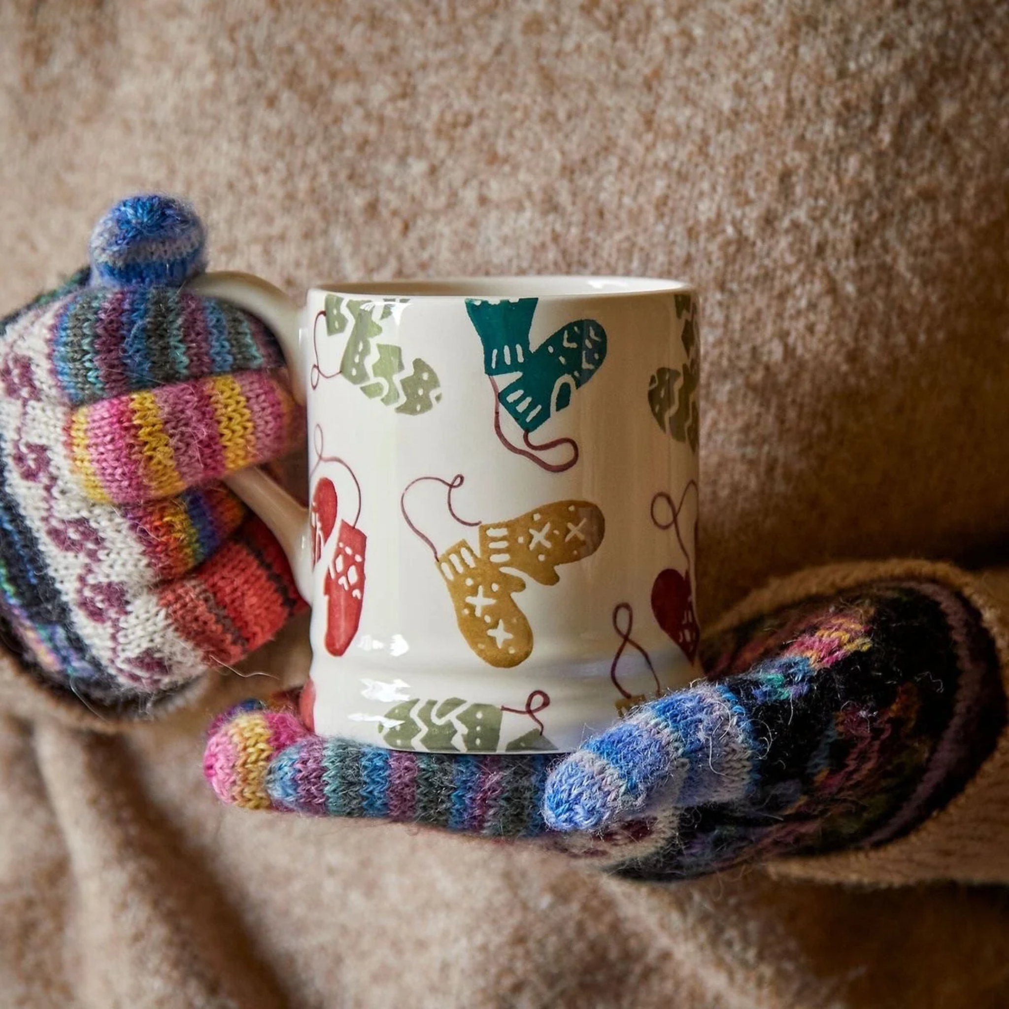 Christmas Mittens 1/2 Pint Mug