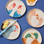 Coop Barn Blue Plate