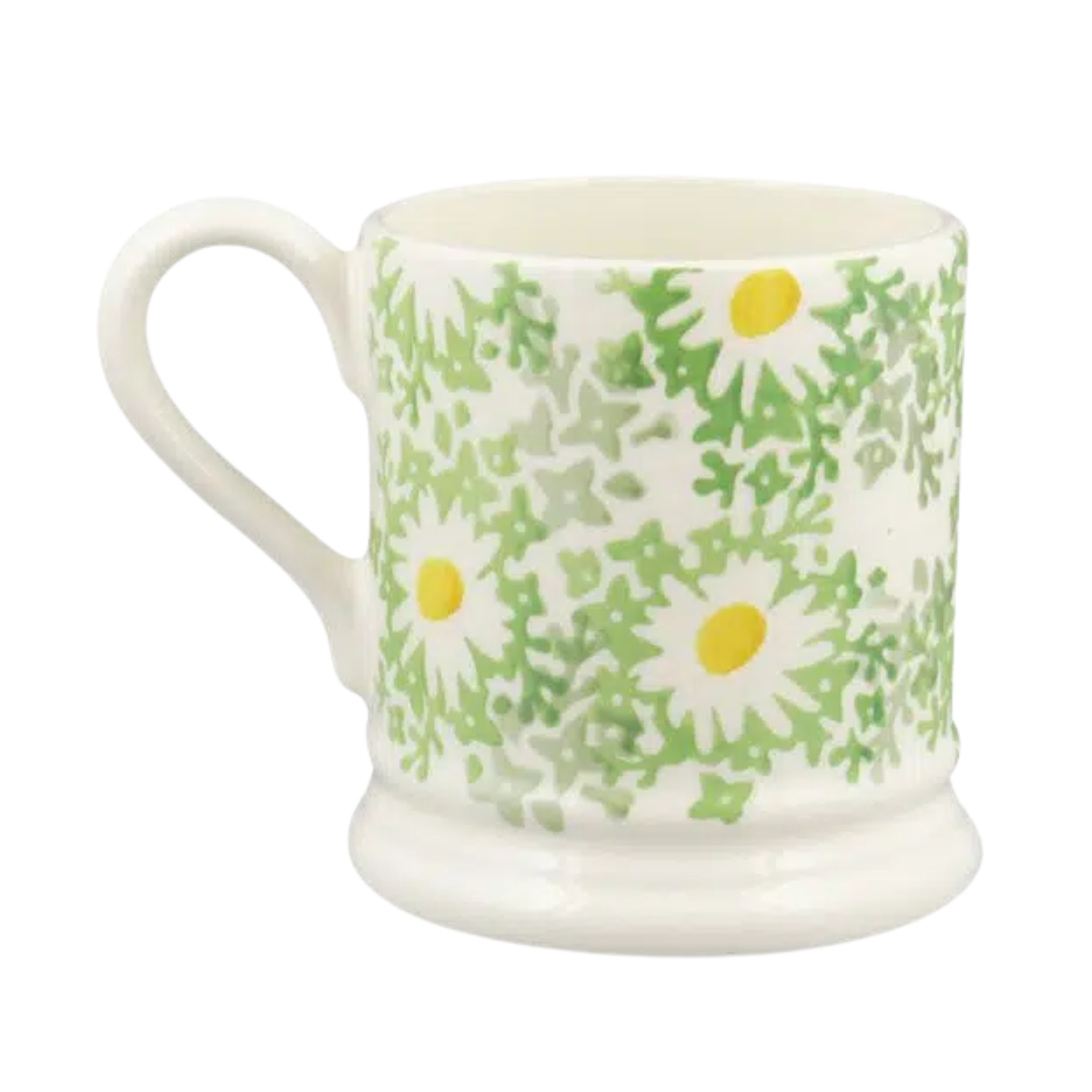 Flowers Green Daisy Fields 1/2 Pint Mug