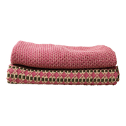 Set Of 2 Tea Towels Raspberry Lume