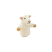 Felted Finger Puppet Sheep