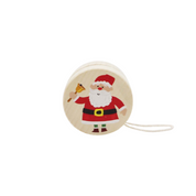 Wooden Christmas Yo-Yo Santa