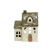 Alsace Tea Light Chapel Olive Green