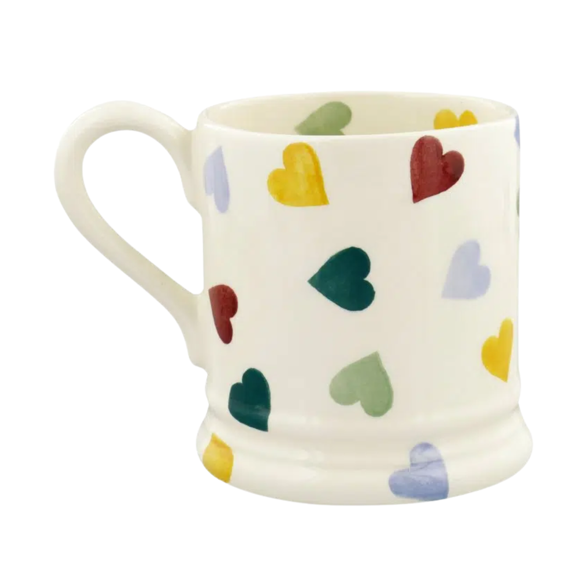 Polka Hearts 1/2 Pint Mug