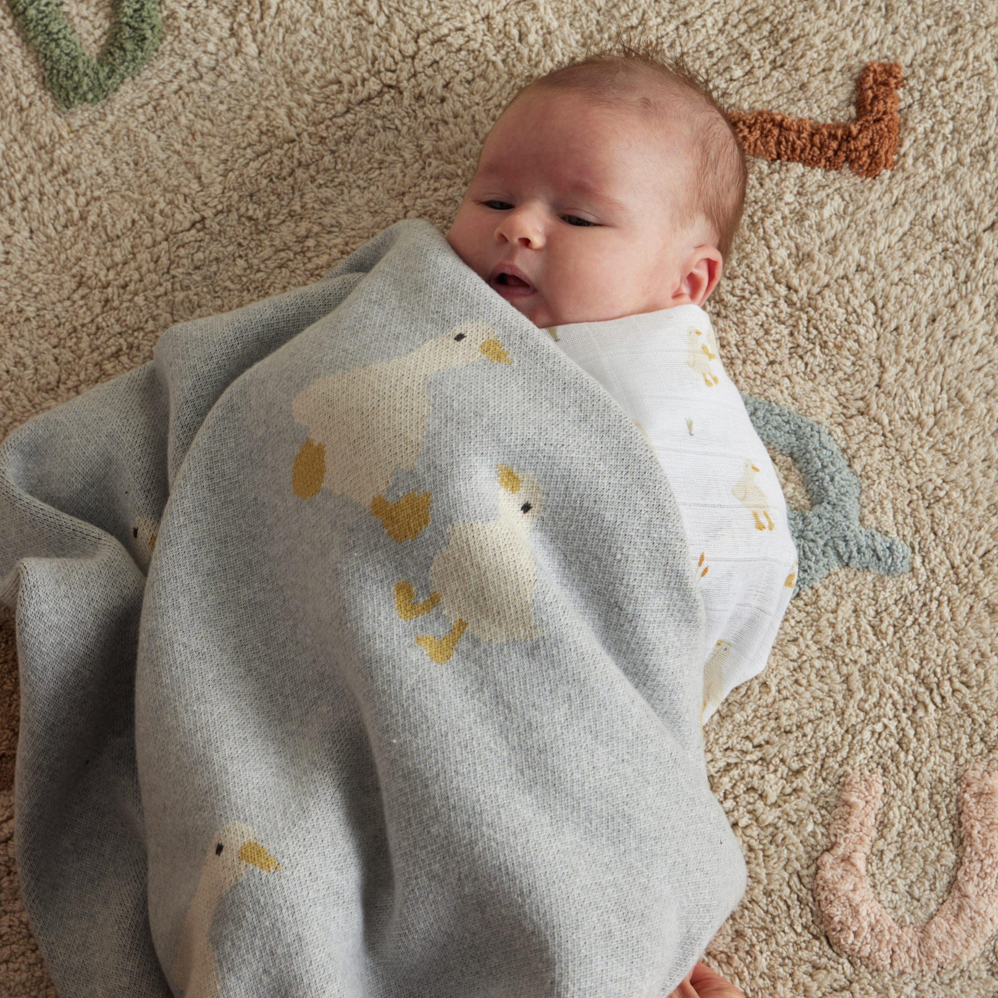 Wiggles Knitted Baby Blanket