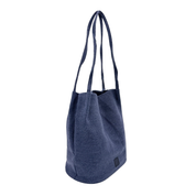 Natural Long Handle Bag Navy Blue 2.0