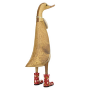 Floral Boots Ducklet Red