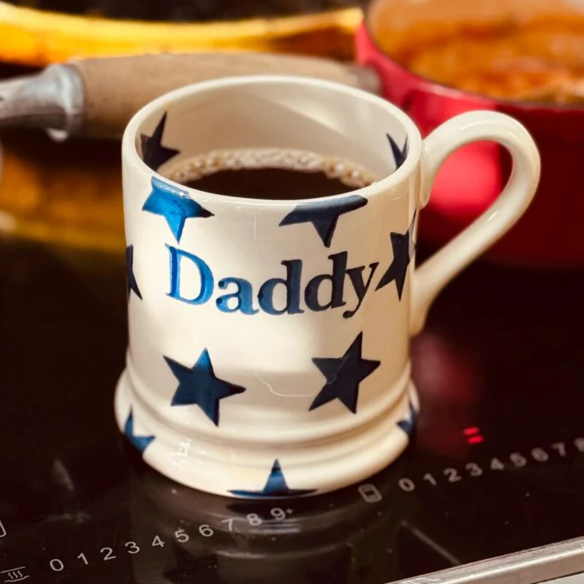 Blue Star Daddy 1/2 Pint Mug
