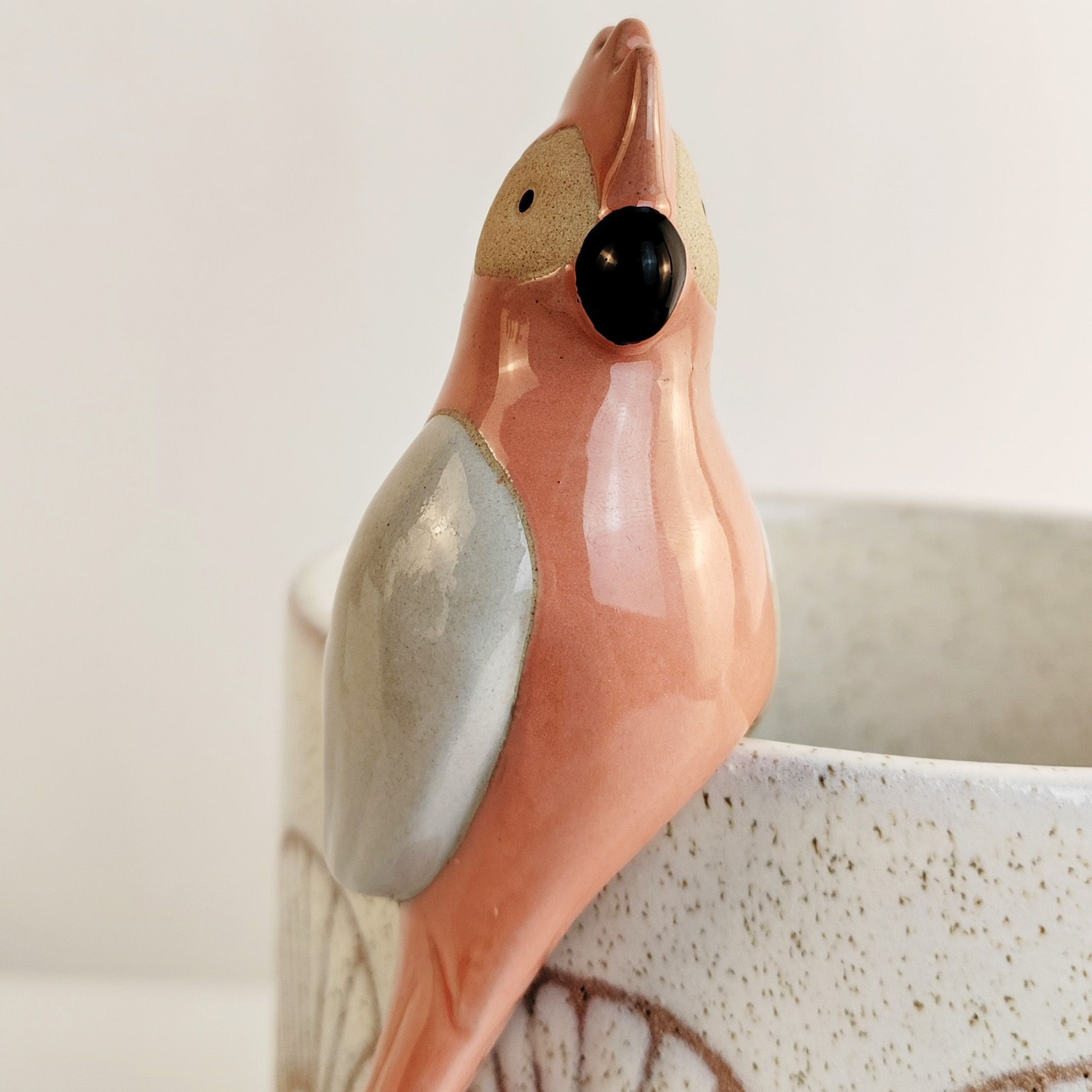 Galah Pot Sitter Pink