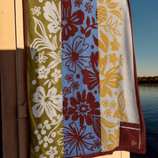 Flor Del Sol Premium Cotton Beach Towel
