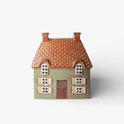 Cotswold Tea Light Cottage Seagreen