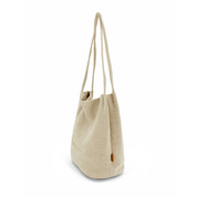 Natural Long Handle Bag Beige