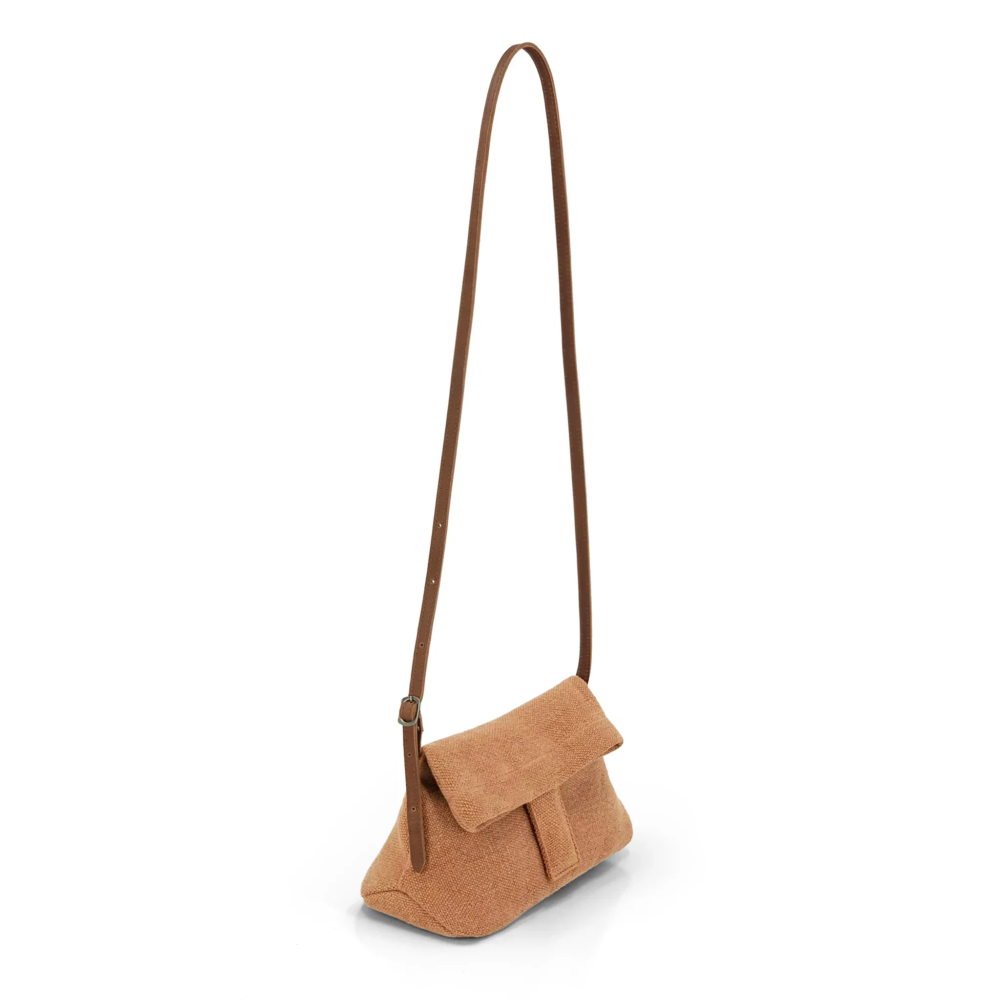 Natural Cross Body Bag Rust