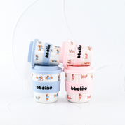 Reusable BambinoCino Bamboo Cup Dash Pink (240ml)