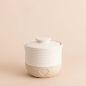 Rustic Charm Storage Jar 12cm