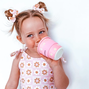Reusable BambinoCino Bamboo Cup Daisy Baby (240ml)