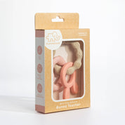 Silicone Bunny Teether Pink