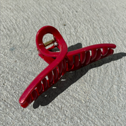 Ruby Twist Claw Clip