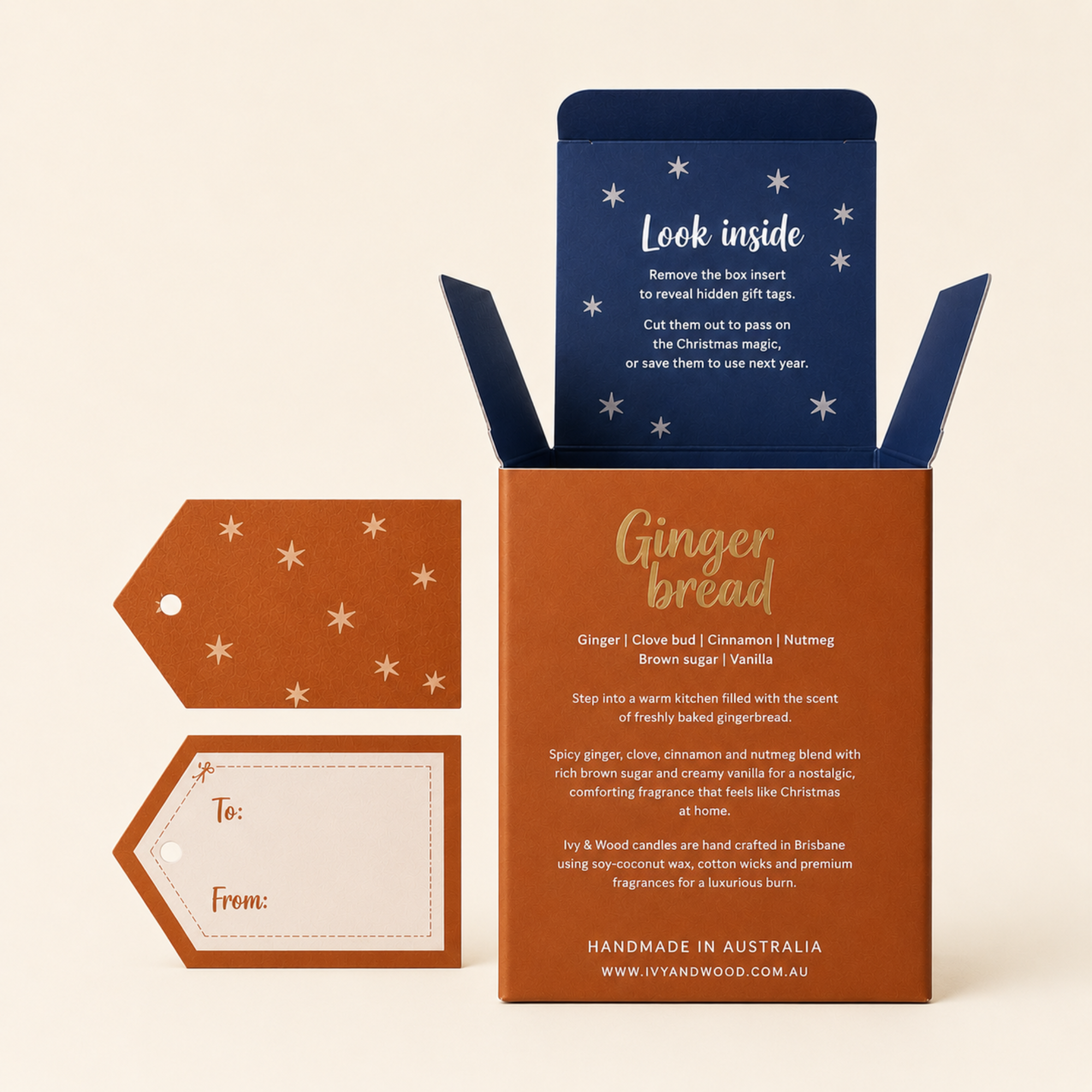 Gingerbread Limited Edition Christmas Candle