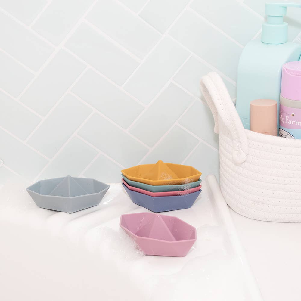 Silicone Origami Bath Boats