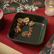 Heritage Hare Nibble & Dip Bowl Green