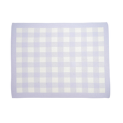 Gingham Baby Blanket Lilac