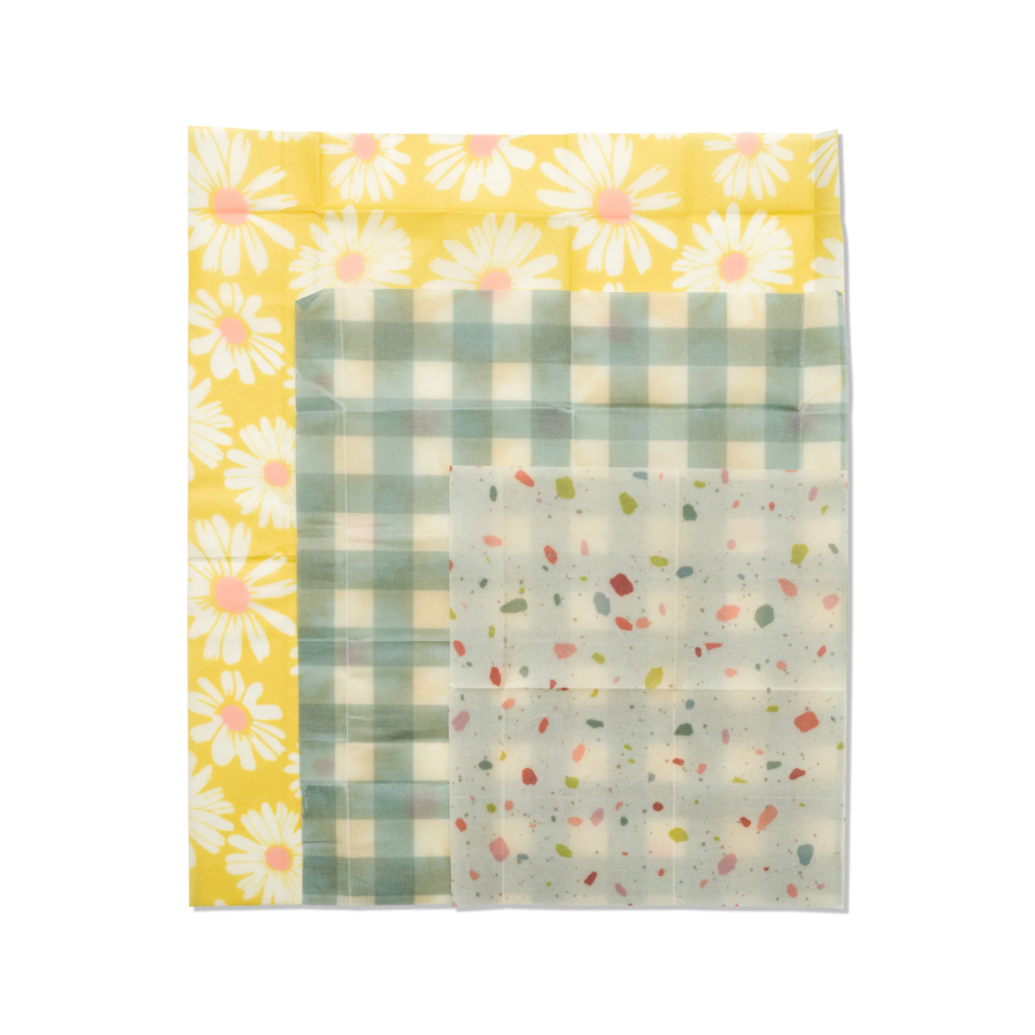 Beeswax Wrap Set Of 3 Retro