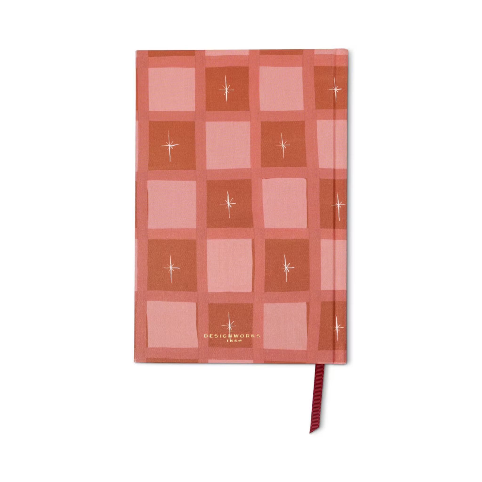 Framed Floral Die-Cut Bound Journal Iris