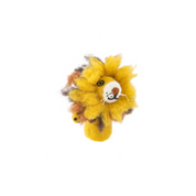 Handmade Felted Finger Puppet Lion
