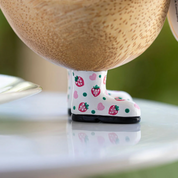 Wooden Ducky Strawberry Boots